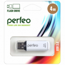 USB Накопитель Perfeo C13 4GB White