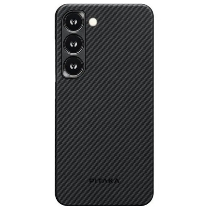 Чехол Samsung S23 Plus Pitaka MagEZ Case 3 Black Gray Black (Черный)