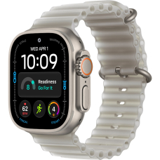 Купить Apple Watch Ultra 4 (2026) 49mm Natural Titanium Case /Translucent Gray Ocean Band Apple Watch Ultra 4 (2026) 49mm Natural Titanium Case /Translucent Gray Ocean Band