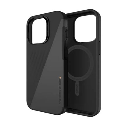 Чехол iPhone 13 Pro Max Gear4 Brooklyn Snap Black Black (Черный)