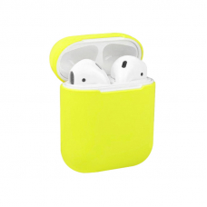 Чехол AirPods 1/2 Silicone Case Yellow