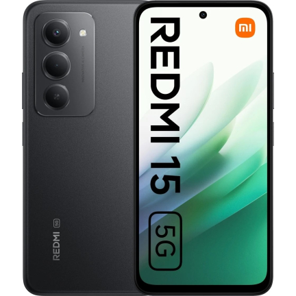 Xiaomi Redmi 15 5G 4/128GB Midnight Black