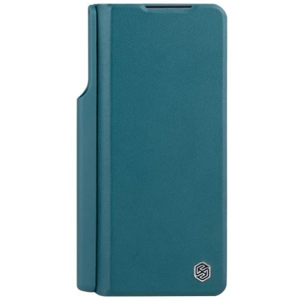 Чехол-книга Samsung S23 Nillkin QIN Pro Leather Green Green (Зелёный)