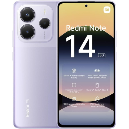 Xiaomi Redmi Note 14 5G 12/256GB Purple