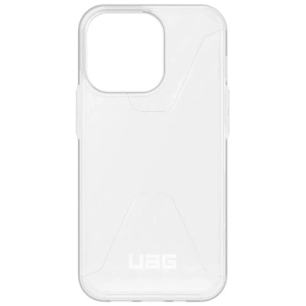 Чехол iPhone 13 UAG Civilian Frosted Ice White (Белый)