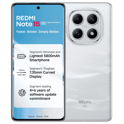 Xiaomi Redmi Note 15 SE 5G 6/128GB Frosted White (Global)