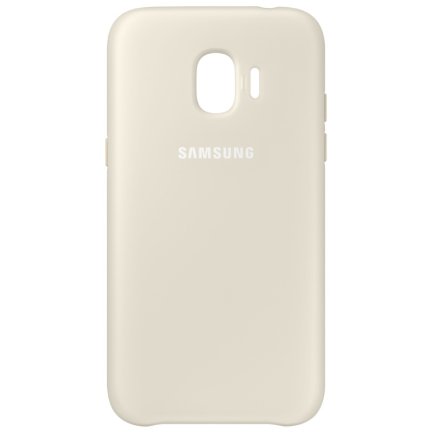 Чехол Galaxy J2 (2018) Dual Layer Cover Gold Gold (Золотой)