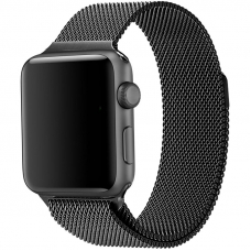 Ремешок для Apple Watch 38/40mm Milanese Loop Black