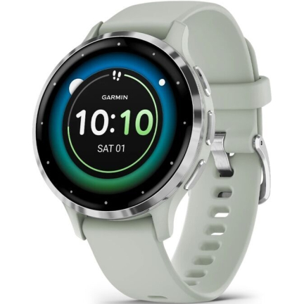 Купить Garmin Venu 3S 41mm Silver Stainless Sage Grey (010-02785-01) Garmin Venu 3S 41mm Silver Stainless Sage Grey (010-02785-01)