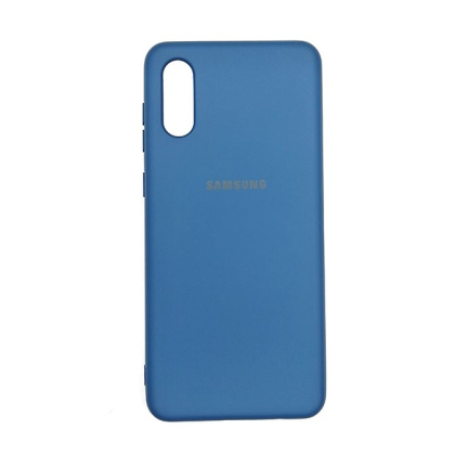 Чехол Galaxy Rock A02 Silicone Dark Blue Blue (Синий)