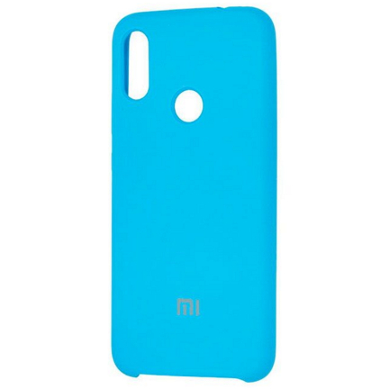 Чехол Xiaomi Redmi Note 7 Silicone Cover Blue Red (Красный)