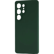 Чехол Samsung S25 Ultra Silicone Cover Dark Green