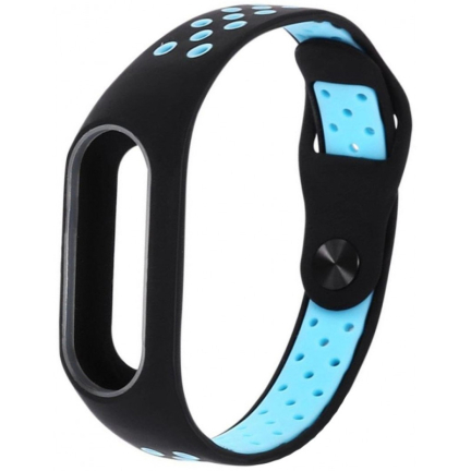 Ремешок для Mi Band 3 Nike Black-Blue