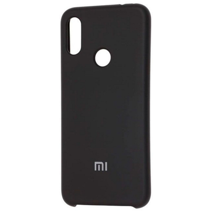 Чехол Xiaomi Redmi Note 7 Silicone Cover Black Black (Черный)