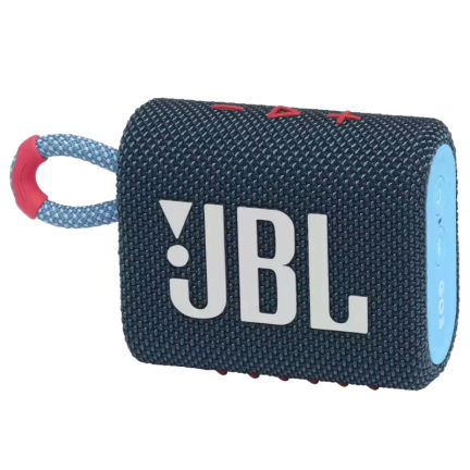 Портативная колонка JBL GO 3 Blue / Pink