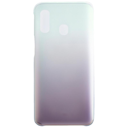 Чехол Galaxy A40 Gradation Cover Black Black (Черный)